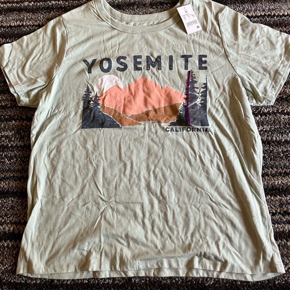 Yosemite tee shirt